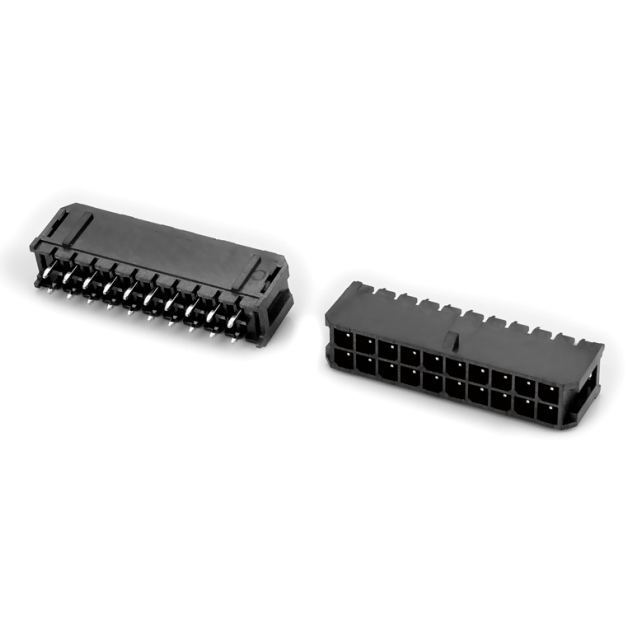 6.6 ATX3.0PH 2*X Pin 立式DIP H=9.90mm 圆定位柱 针长2.40mm